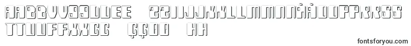 Zyborgs3D-Schriftart – usbekische Schriften