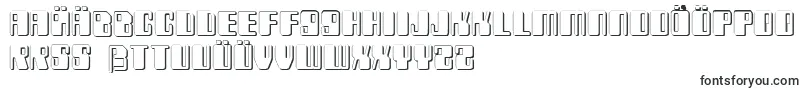 Шрифт Zyborgs3D – немецкие шрифты