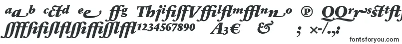 Шрифт SabonnextLtBlackItalicAlternate – надписи красивыми шрифтами