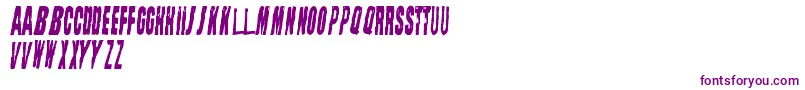 StraightFaced-Schriftart – Violette Schriften