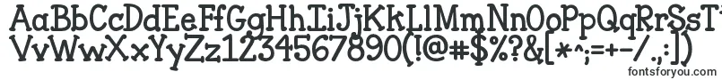 Шрифт Jandaclosertofree – шрифты для логотипов