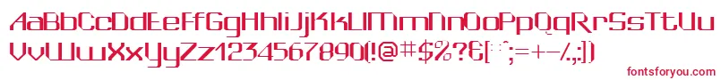 Wedgiessk Font – Red Fonts