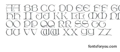 Review of the Dietercaps Font