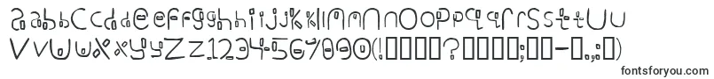 Шрифт Yikatu – шрифты для Adobe Indesign