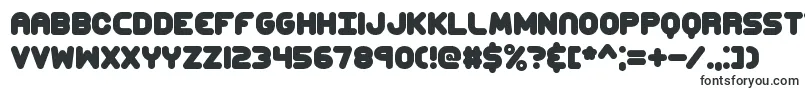 CorpulentCapsBrk Font – Stroked Fonts