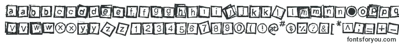 Bloktype-Schriftart – Dekorative Schriften