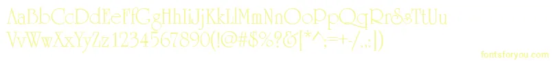 HoneymoonRegular Font – Yellow Fonts