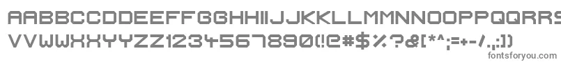IgnisEtGlaciesExtraSharpBold-Schriftart – Graue Schriften auf weißem Hintergrund