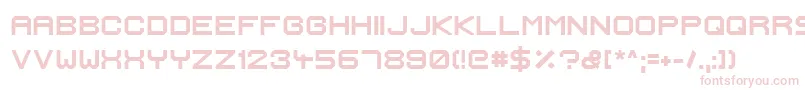 IgnisEtGlaciesExtraSharpBold Font – Pink Fonts on White Background