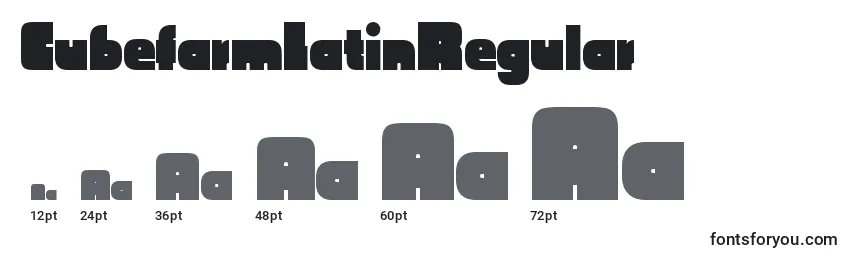 CubefarmLatinRegular Font Sizes