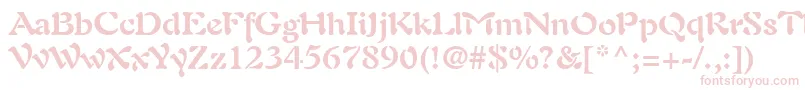 PaletteSsiBold Font – Pink Fonts on White Background