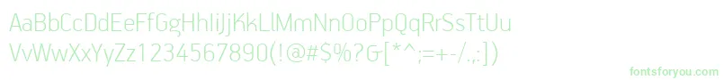 PfhandbookproThin Font – Green Fonts