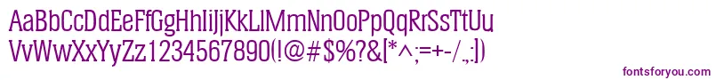 HeliumRegular Font – Purple Fonts on White Background