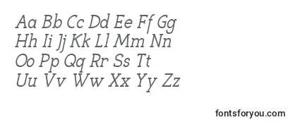 Обзор шрифта EligibleItalic
