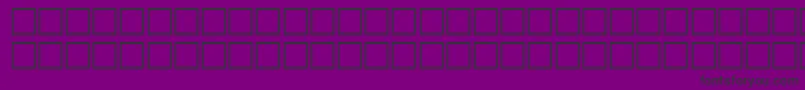 ThewallRegular-fontti – mustat fontit violetilla taustalla