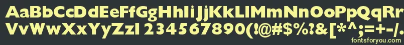 More about Gimletblackssk Font Gimletblackssk Font – Yellow Fonts on Black Background