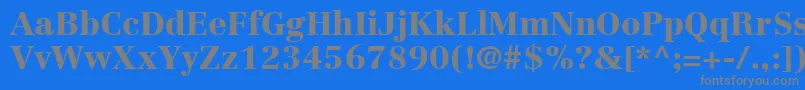 En savoir plus sur la police LinotypeCentennialLt95Black Police LinotypeCentennialLt95Black – polices grises sur fond bleu