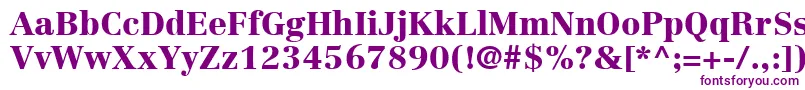 Weitere Informationen zur LinotypeCentennialLt95Black-Schriftart LinotypeCentennialLt95Black-Schriftart – Violette Schriften