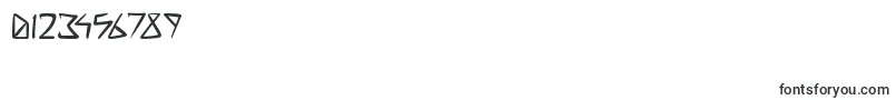 SpacePunkPg Font – Fonts for Numbers and Digits