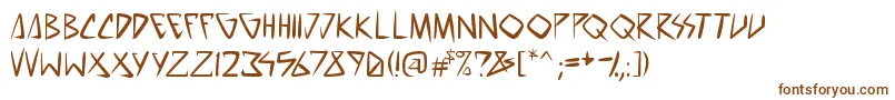 SpacePunkPg Font – Brown Fonts