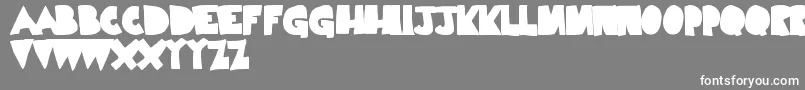 LimpNoodle Font – White Fonts on Gray Background