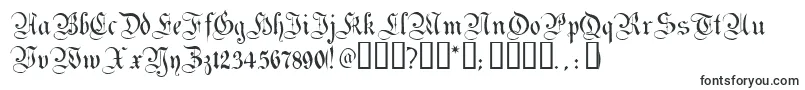 Шрифт MagdeburgTM – рукописные шрифты