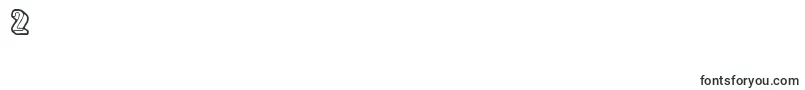 フォントSensoryCortex – フォント数字2