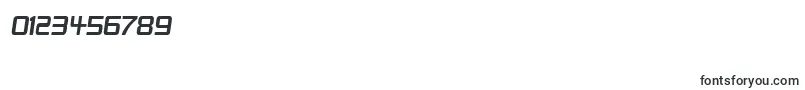 RepublikaCndItalic Font – Fonts for Numbers and Digits