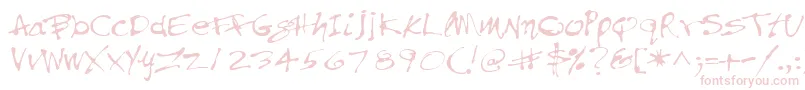Police PfinkpenUnicode – polices roses
