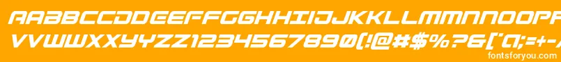 Подробнее о шрифте Gunshipcondital Шрифт Gunshipcondital – белые шрифты на оранжевом фоне