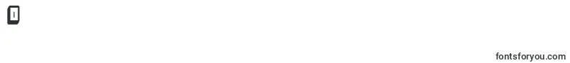 FtBlockbusta Font – Fonts for Digit 0