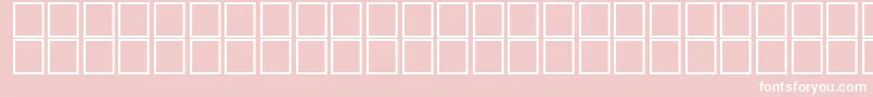 PenKufiShadow Font – White Fonts on Pink Background