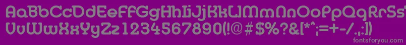 Desireebeckermediumフォントについての詳細 フォントDesireebeckermedium – 紫の背景に灰色の文字