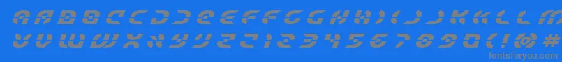 Más sobre la fuente Starfighterboldtitleital fuente Starfighterboldtitleital – Fuentes Grises Sobre Fondo Azul