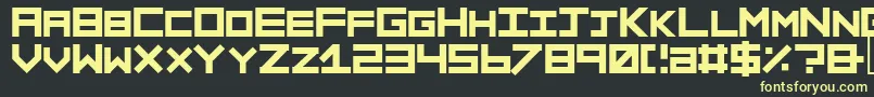 Sinner ffy Font – Yellow Fonts on Black Background
