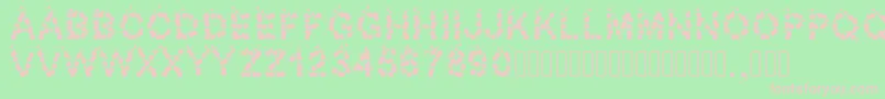 More about Pwbubbles Font Pwbubbles Font – Pink Fonts on Green Background