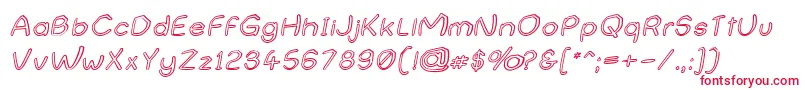 NameUndetermined Font – Red Fonts