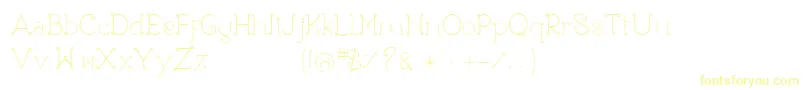 Rose Font – Yellow Fonts