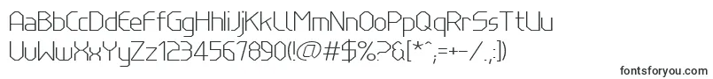 LinewireThin-fontti – Fontit Adobe Muselle