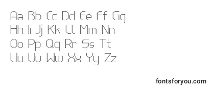 LinewireThin Font
