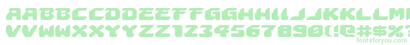 AstropolisExpanded Font – Green Fonts on White Background