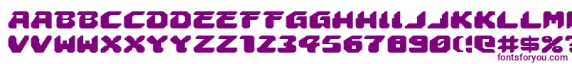 AstropolisExpanded Font – Purple Fonts on White Background