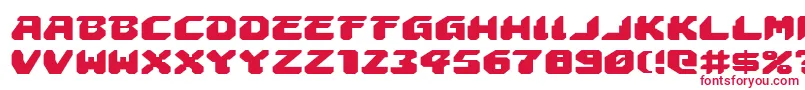 Шрифт AstropolisExpanded – красные шрифты