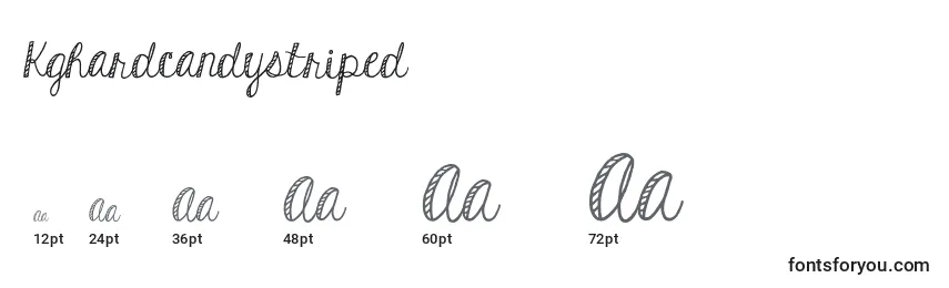 Kghardcandystriped Font Sizes