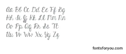 Kghardcandystriped Font