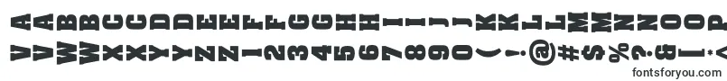 AachenVertical-fontti – Alkavat A:lla olevat fontit