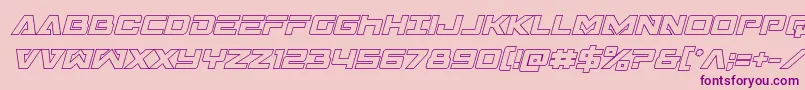 More about Transamericaoutital Font Transamericaoutital Font – Purple Fonts on Pink Background