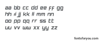 Hollowpointsemiital Font