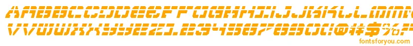 Vyperli Font – Orange Fonts on White Background