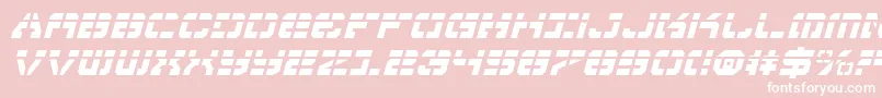 Vyperli Font – White Fonts on Pink Background